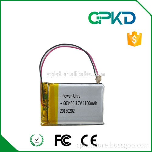 Long cycle time 3.7v 1000mAh Li-Polymer battery lipo battery pack for digital camera recorder